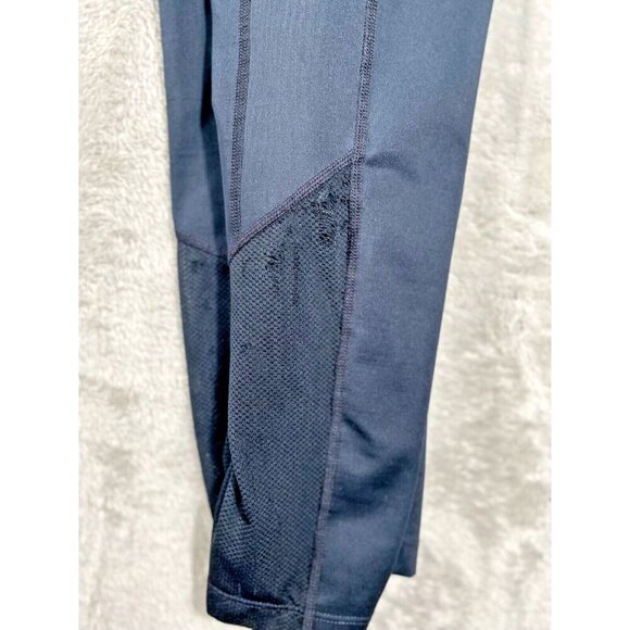 Nike Dri-Fit Black Mesh Panel Active Leggings Women’s Size XL - Picture 6 of 16